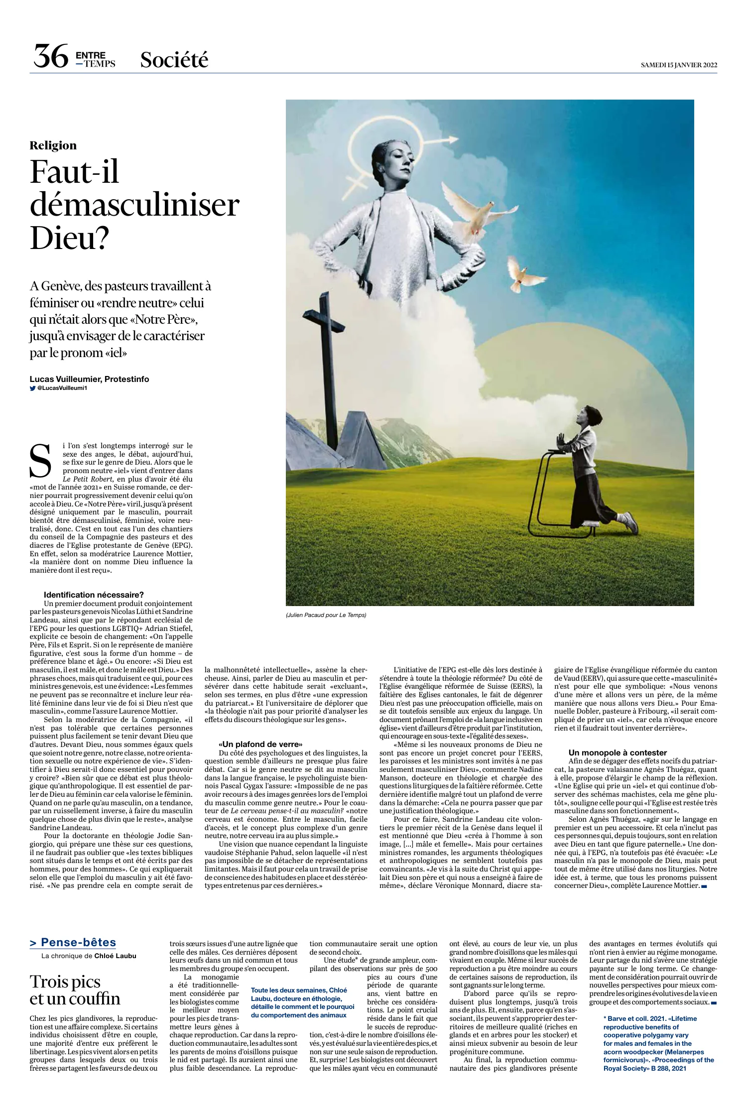 Faut-il démasculiniser Dieu ? — page 1