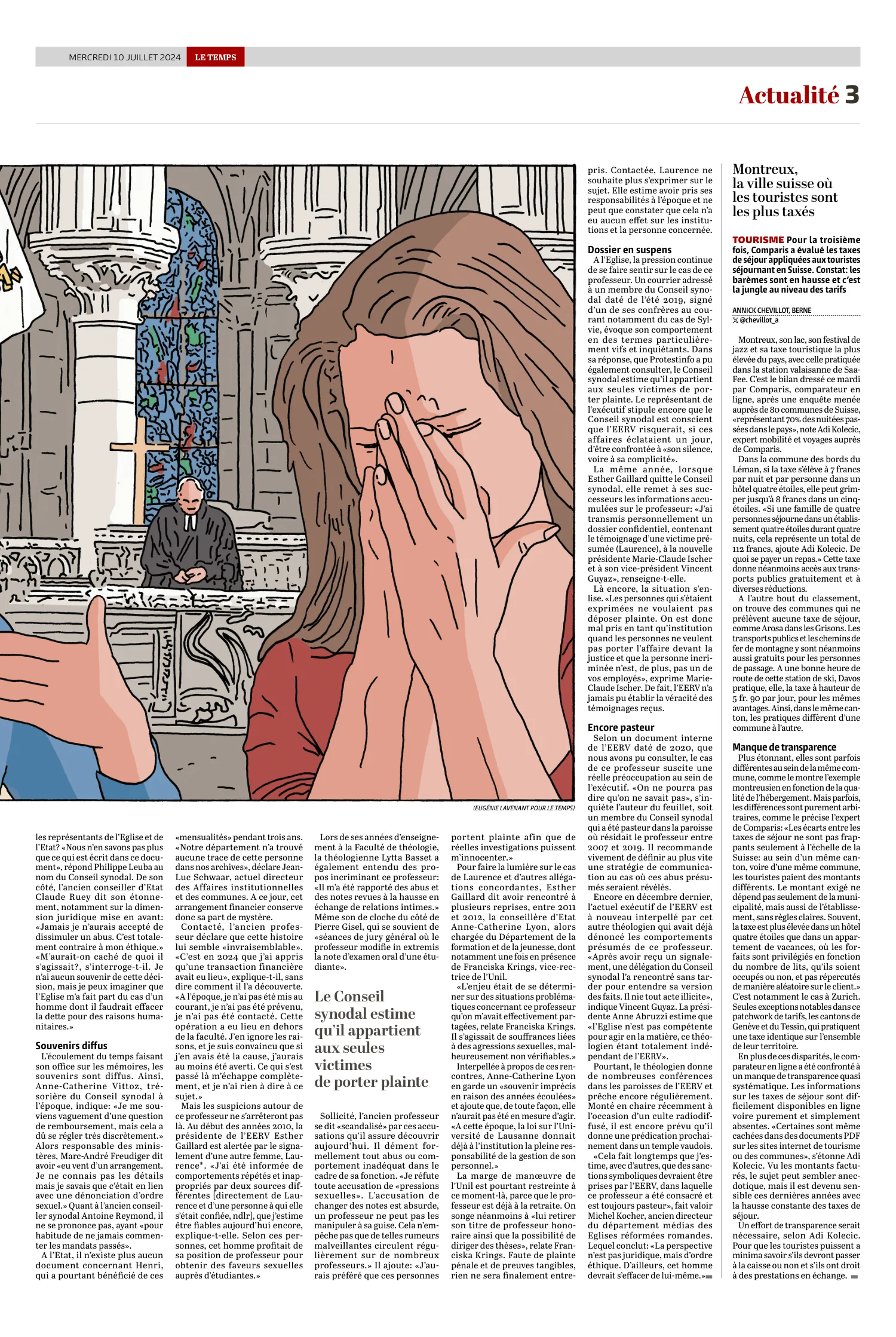 L'intrigant accord pour couvrir l'abus présumé d'un théologien — page 2